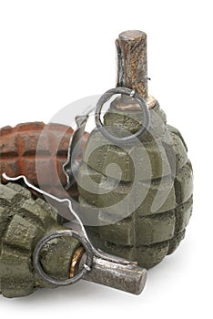 Soviet hand grenades photo