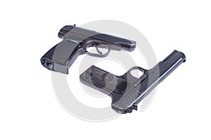 Soviet handgun TT and PMM photo