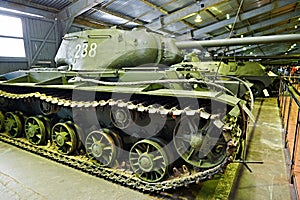 Soviet heavy tank KV-85 (object 239)