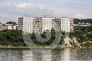 Soviet living houses in Khabarovsk