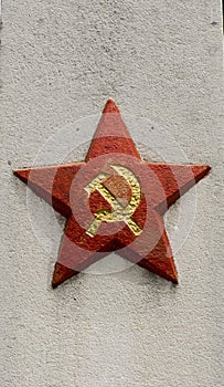 Soviet monument photo