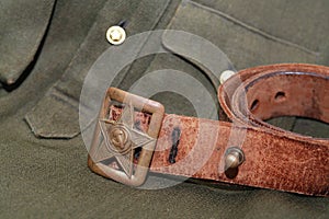 Soviet Officer Belt