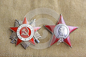 Soviet orders. Red Star and Greate National War