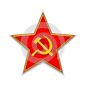 Soviet soldiers red star