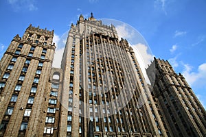 The Soviet Stalin skyscraper.