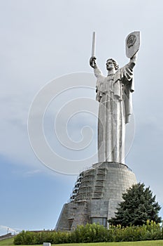 Soviet symbol in Kiev