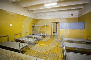 Soviet time prison in Riga, Latvia