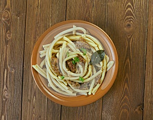 Soviet version macaroni