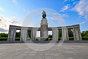 Soviet War Memorial in Berlin Tiergarten
