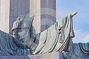 Soviet War Memorial in Schwarzenbergplatz Vienna Austria