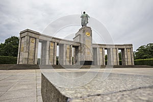 Soviet war memorial tiergarten berlin germany