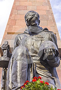 Soviet War Memorial Treptower Park in Berlin, Germany