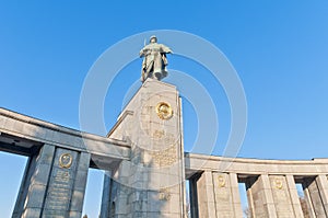 The Sowjetische Ehrenmal at Berlin, Germany