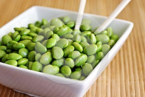 Soy Beans in Bowl