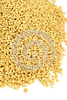 Soy lecithin granules photo