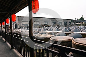 Soy sauce factory