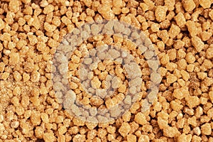Soya Lecithin Granules background texture. Vitamin and dietary supplements. Healthy nutrition concept