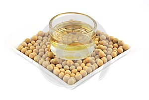 Soybean oil from soy bean