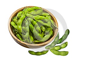 Soybeans edamame photo