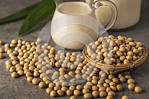 Soybeans and milk