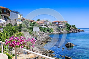 Sozopol, Bulgaria. Bay of the ancient seaside town.