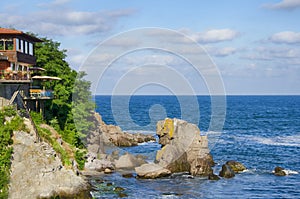 Sozopol Old Town at Black Sea, Bulgaria