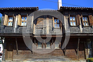 Sozopol old town wooden house