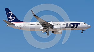 SP-LWC LOT Polish Airlines Boeing 737-800