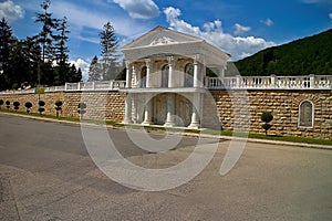 SPA Aphrodite - Rajecke Teplice, one of the buildings for spa treatment.