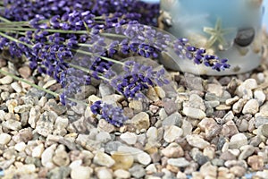 Spa background with Lavender photo