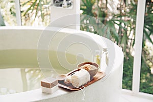 Spa bath compostition