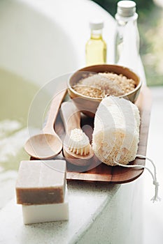 Spa bath compostition