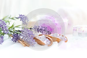 Spa beauty massage health wellness background. Spa Thai therapy treatment aromatherapy