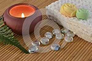 Spa candle concept
