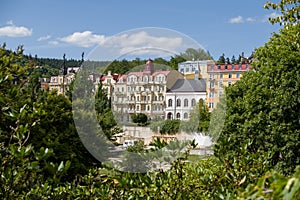 Spa center of Marianske Lazne Marienbad - Czech Republic