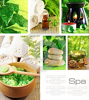 Spa collage
