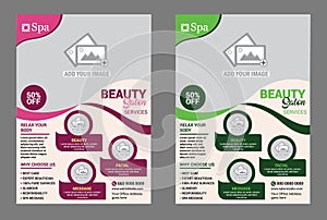 Spa Flyer Template very unique modern And Easily Usable