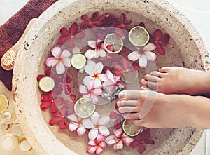 Spa foot treatment