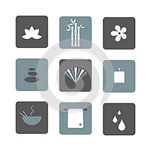 Spa icons