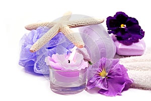 Spa Items Purple