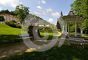 Spa Jachymov Czech Republic spa park