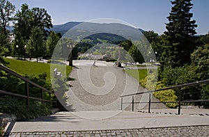 Spa Jeseník in the beautiful mountain nature of the Czech Republic