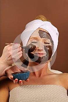 Spa Organic Chocolate Mousse Facial Mask