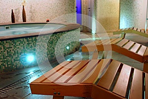 Spa relax room