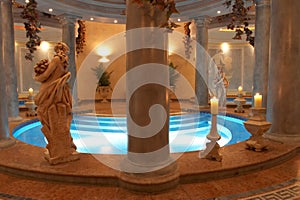 Spa with Roman Columns