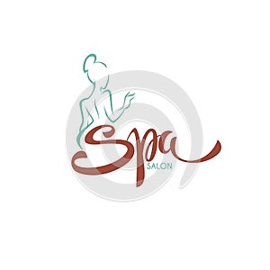 Spa Salon and Body Care Studio Logo Template