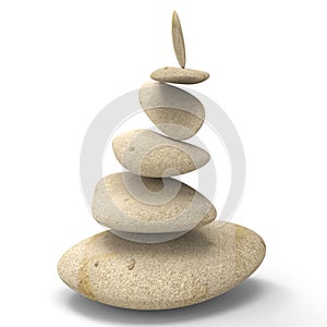 Spa Stones Shows Perfect Balance And Balancing