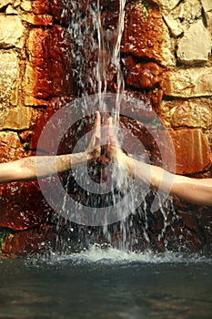 Spa, thermal water source for wellness