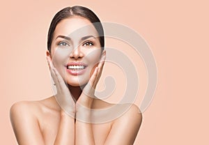 Spa woman with perfect skin