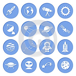 Space and Astronomy Icons